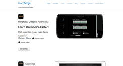 Desktop Screenshot of harpninja.com